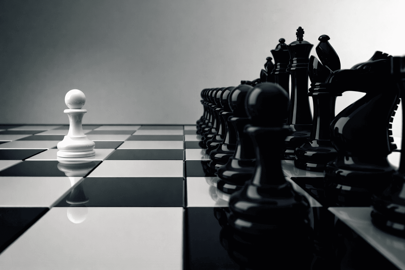alone-with-pawn-chessboard