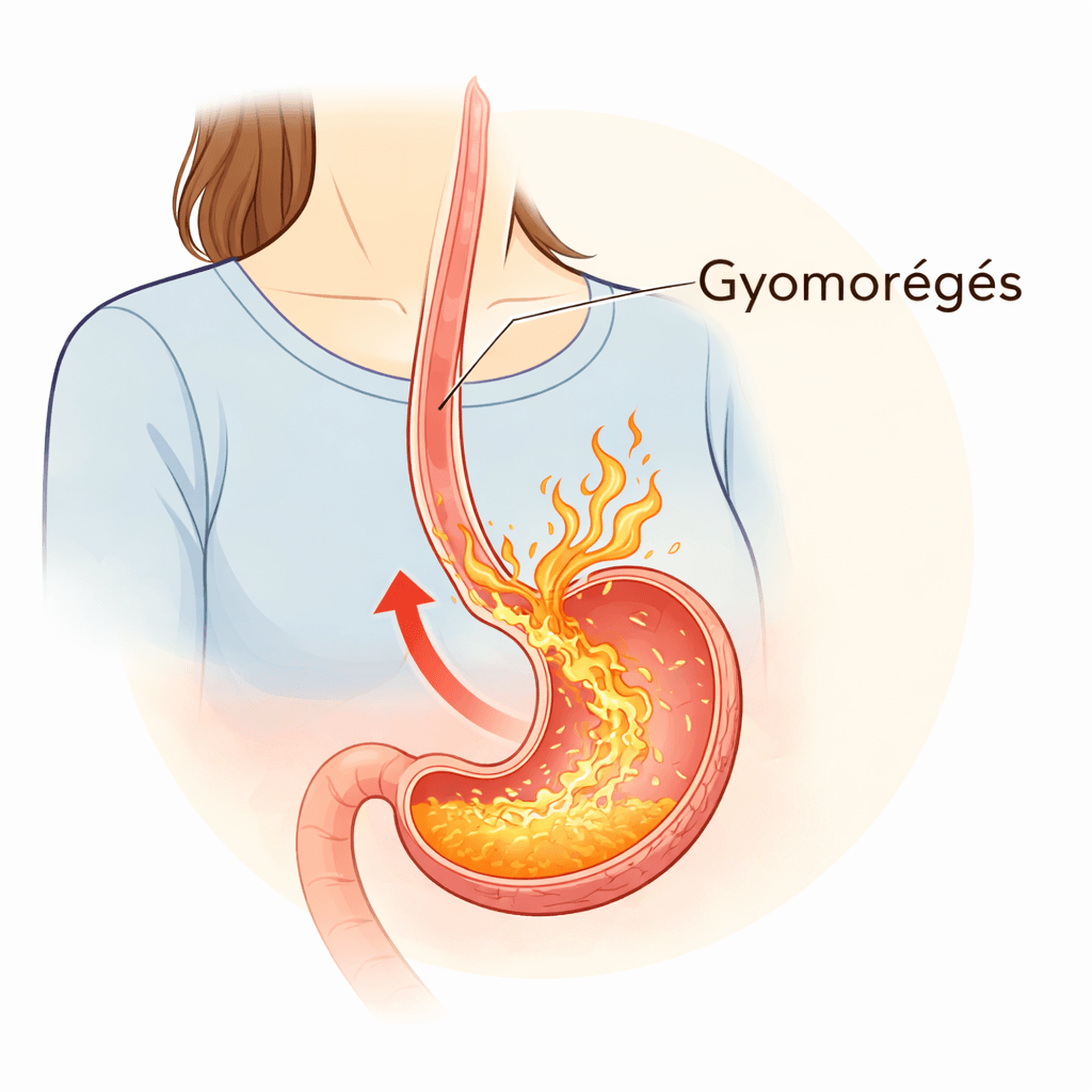 gyomorégés és reflux a nyelőcsőben